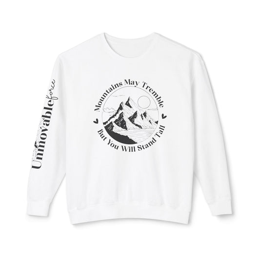 Unmovable Force! Unisex Lightweight Crewneck Sweatshirt - EternalAscension