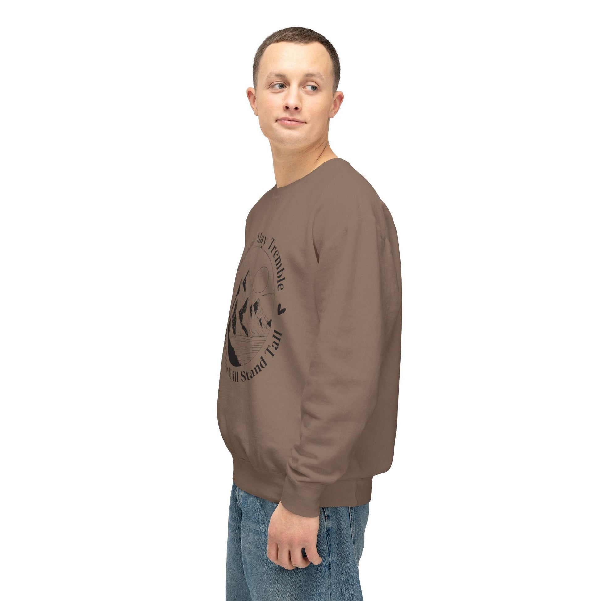 Unmovable Force! Unisex Lightweight Crewneck Sweatshirt - EternalAscension