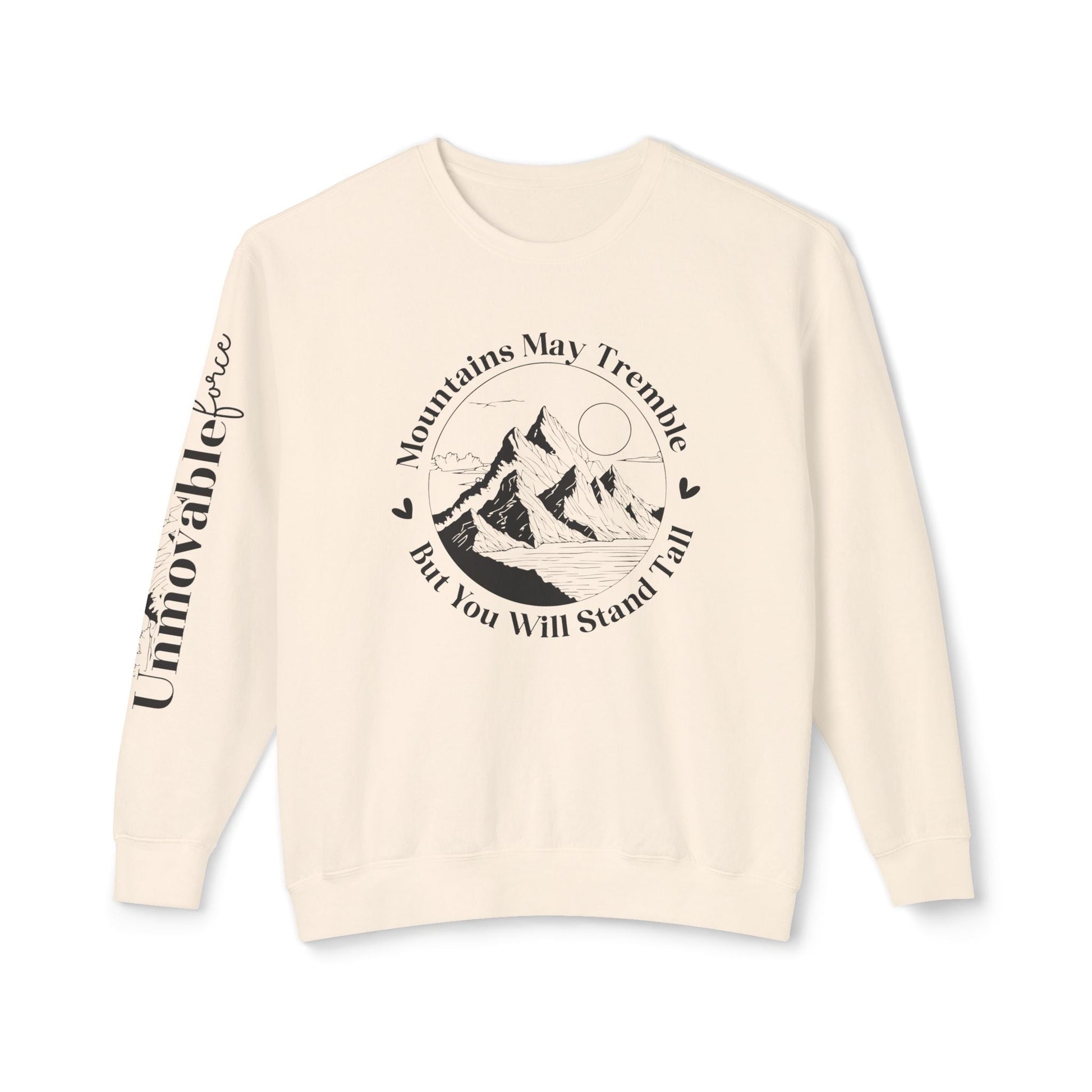 Unmovable Force! Unisex Lightweight Crewneck Sweatshirt - EternalAscension