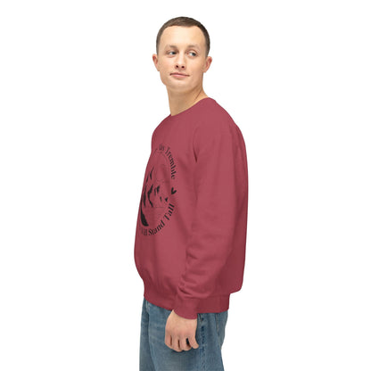 Unmovable Force! Unisex Lightweight Crewneck Sweatshirt - EternalAscension