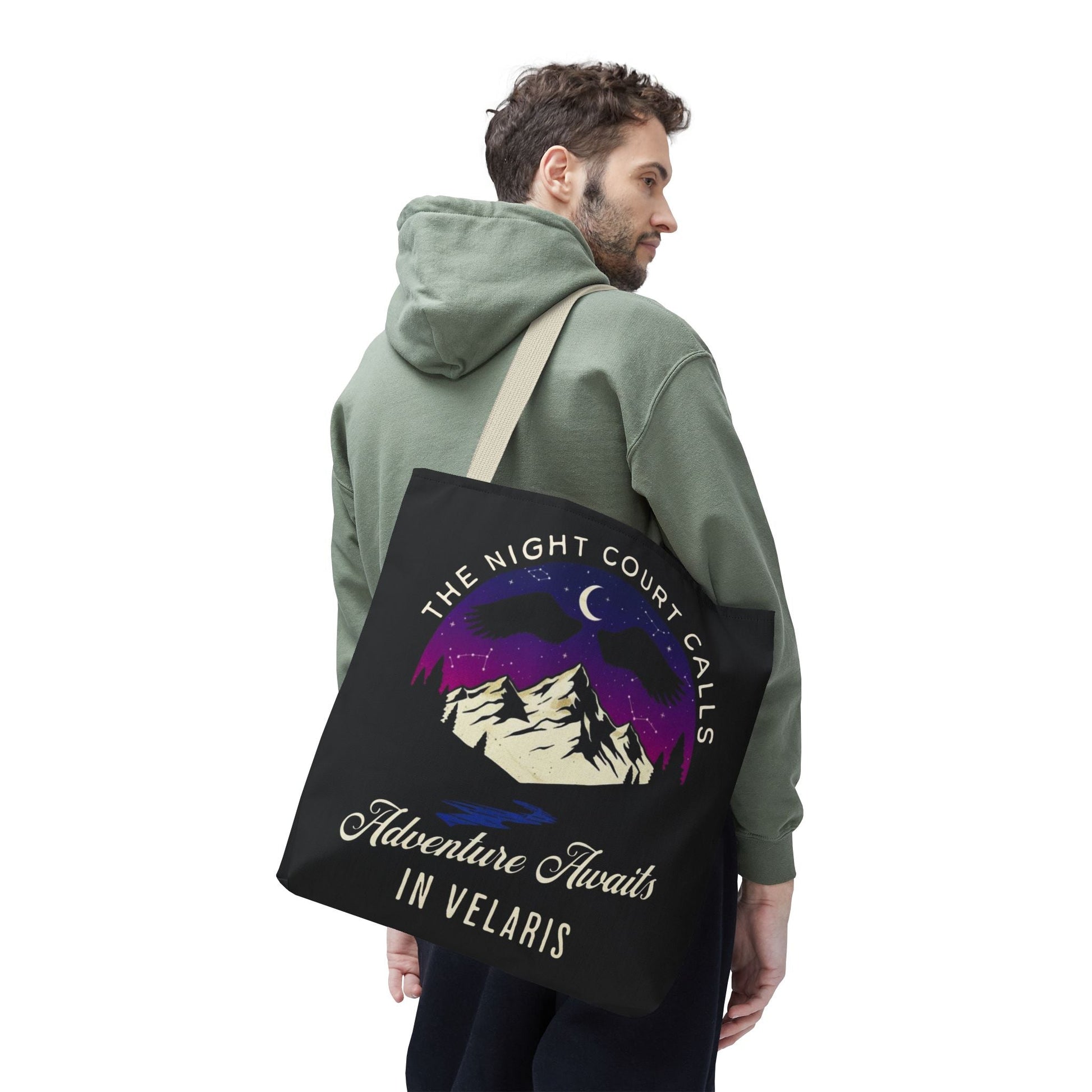Velaris Adventure Awaits Tote Bag, ACOTAR Book Lover Gift, The Night Court Calls Bag, Bookish Tote, Booktok Merchandise - EternalAscension