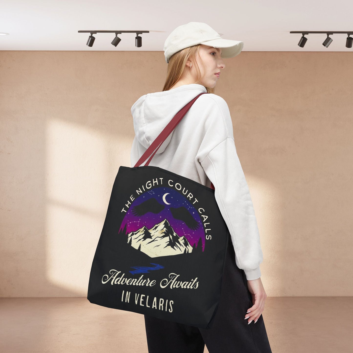 Velaris Adventure Awaits Tote Bag, ACOTAR Book Lover Gift, The Night Court Calls Bag, Bookish Tote, Booktok Merchandise - EternalAscension