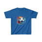 Vibrant Watercolor Soccer Ball Kids Heavy Cotton™ Tee - EternalAscension