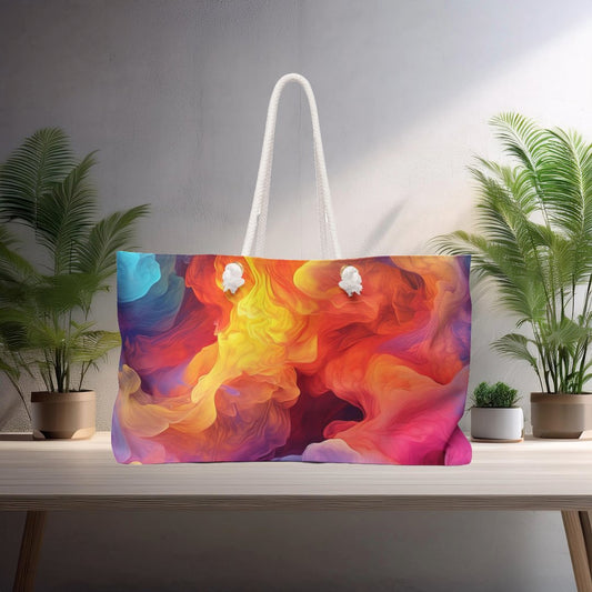 Vivid Dreamscape Weekender Bag - EternalAscension