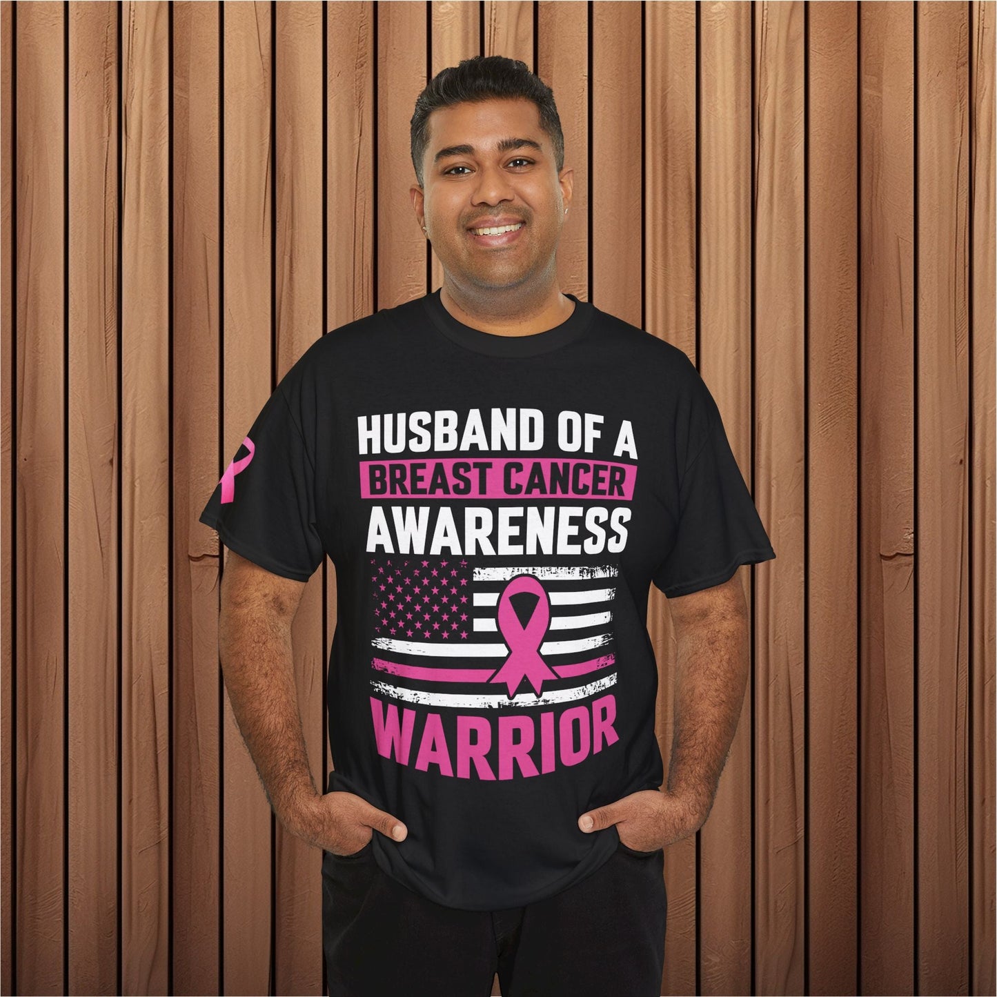 Warrior’s Pride: Breast Cancer Awareness Unisex Heavy Cotton Tee - EternalAscension