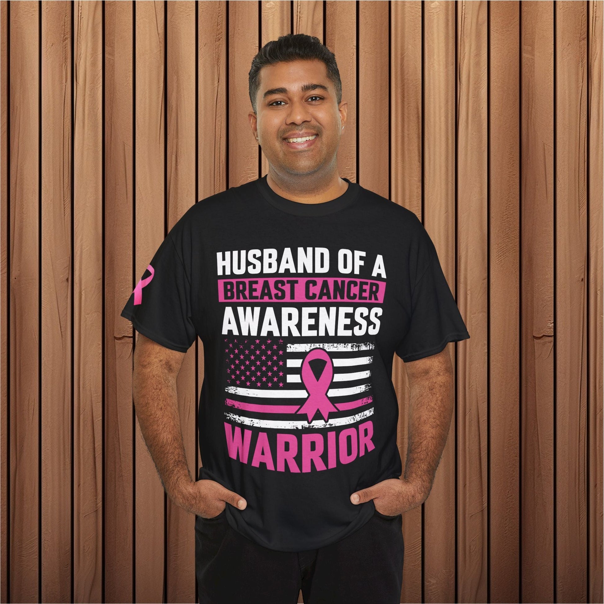 Warrior’s Pride: Breast Cancer Awareness Unisex Heavy Cotton Tee - EternalAscension