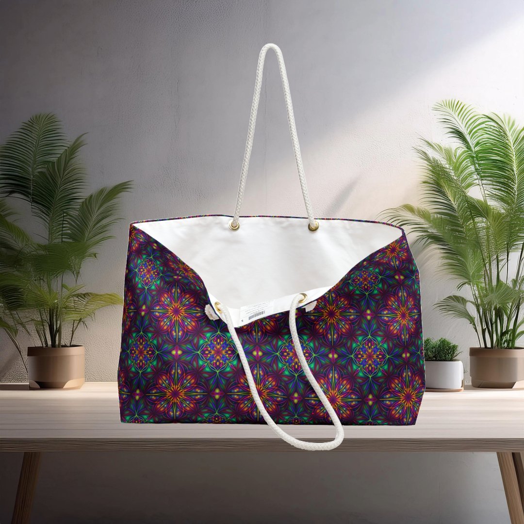 Weekender Bag - Calming Mandala Design - EternalAscension