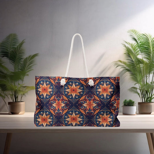 Weekender Bag - Tranquil Traveler Nature - Inspired Serene Design Durable & Spacious - EternalAscension