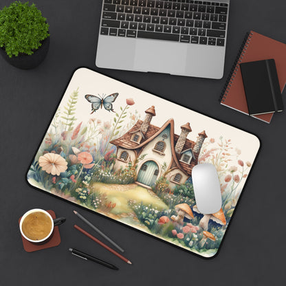 Whimsical Cottage Desk Mat - EternalAscension