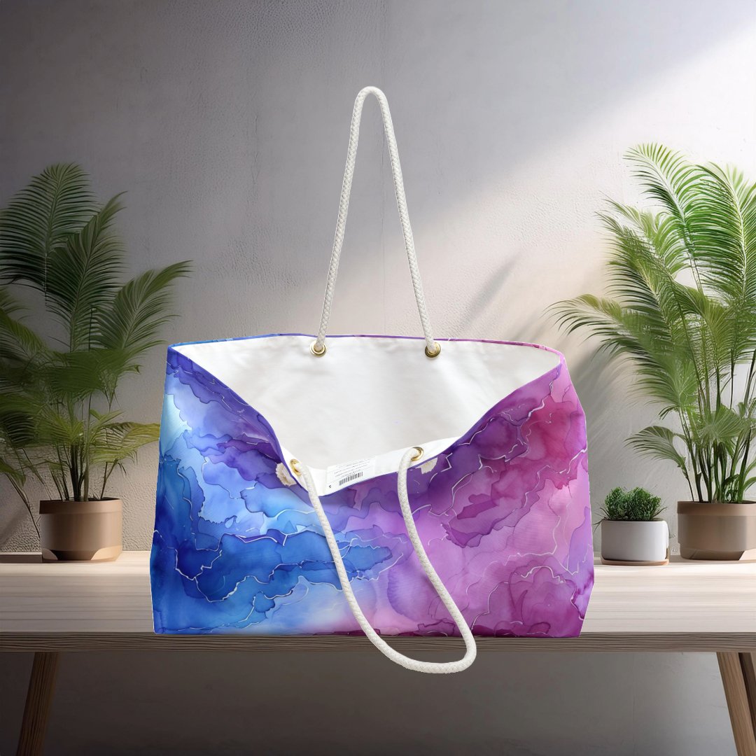 Whimsical Watercolor Weekender Bag - EternalAscension