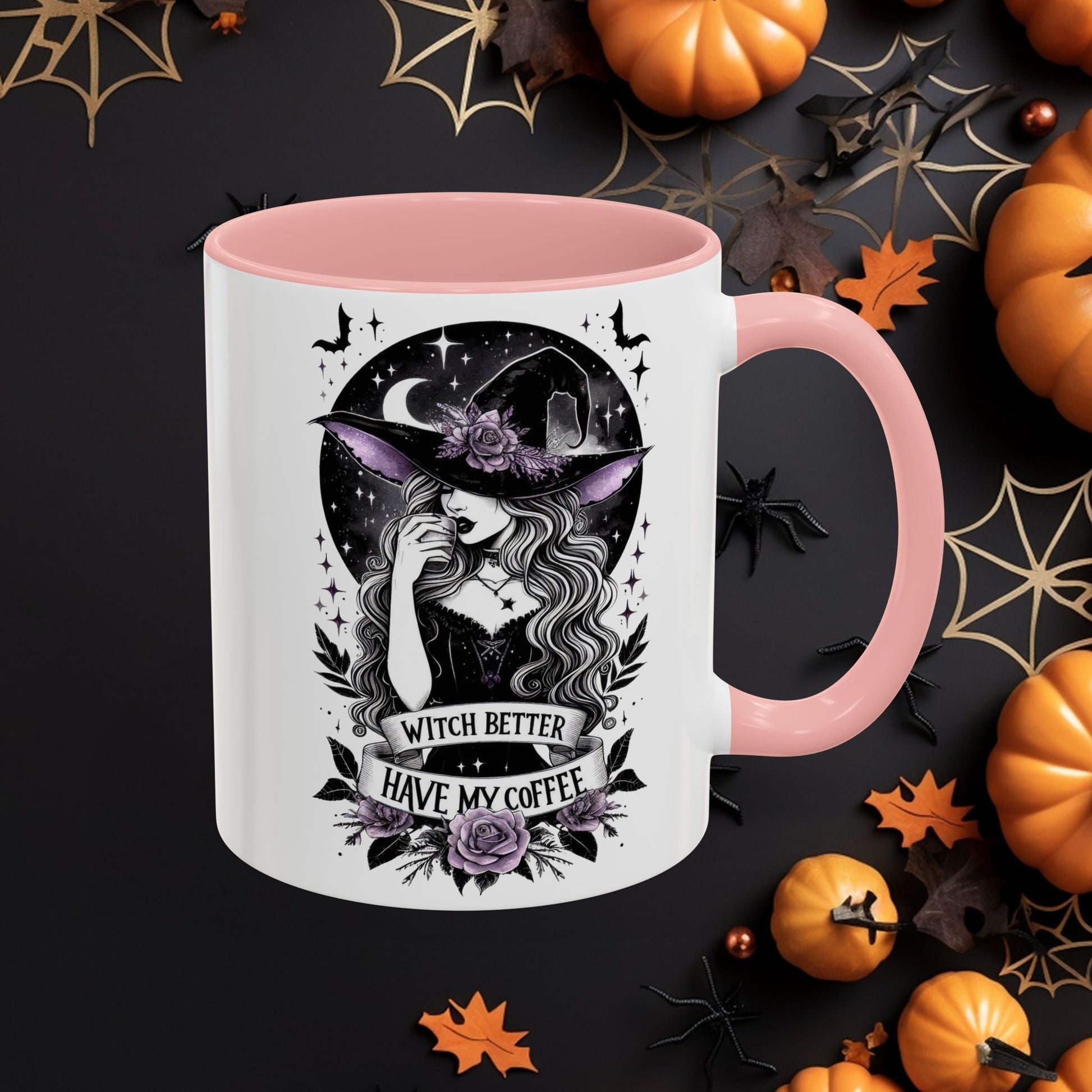 “Witch Better Have My Coffee” 🌙☕✨Accent Coffee Mug (11, 15oz) - EternalAscension