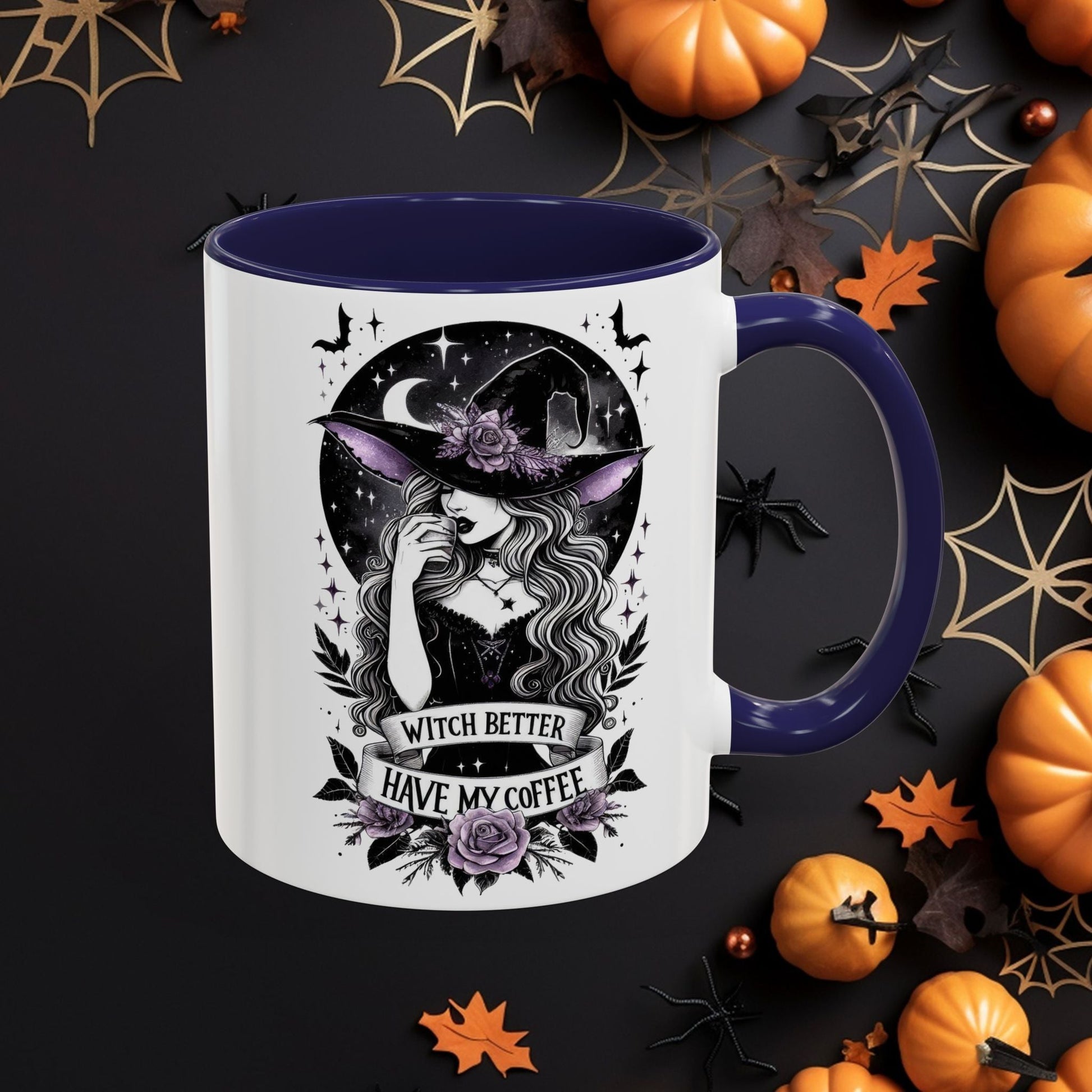 “Witch Better Have My Coffee” 🌙☕✨Accent Coffee Mug (11, 15oz) - EternalAscension