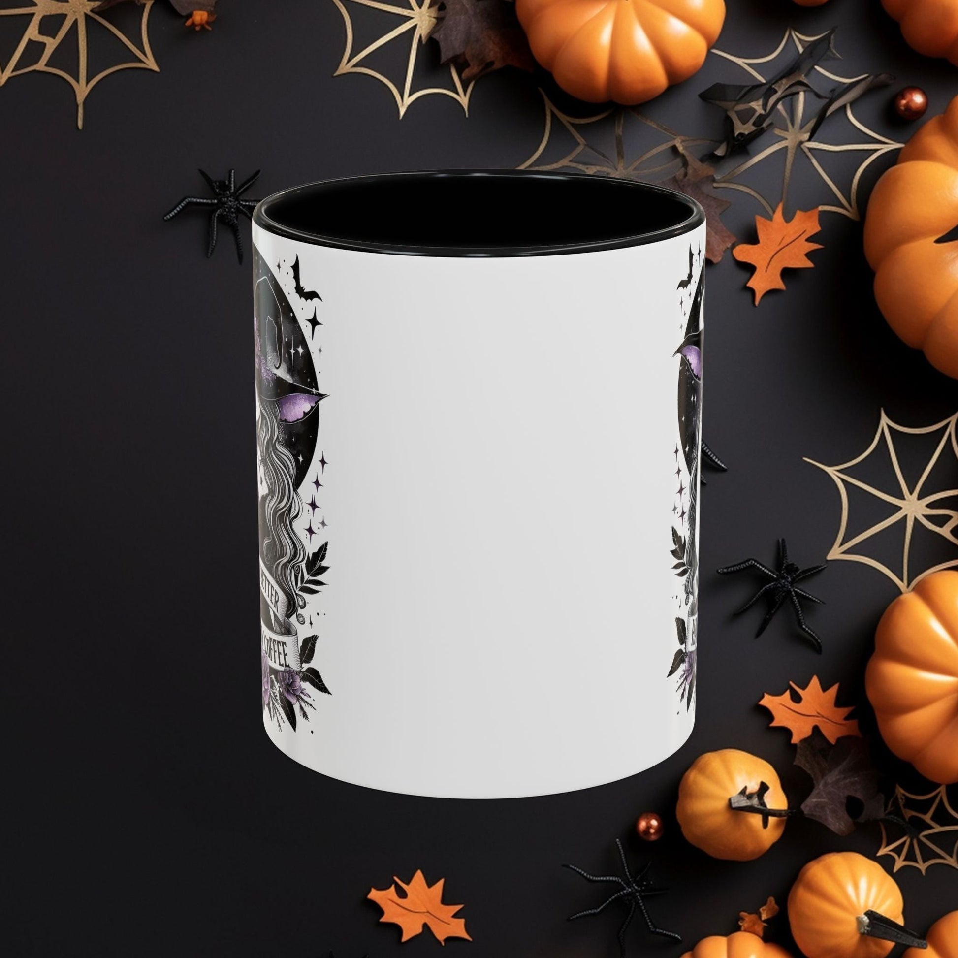“Witch Better Have My Coffee” 🌙☕✨Accent Coffee Mug (11, 15oz) - EternalAscension