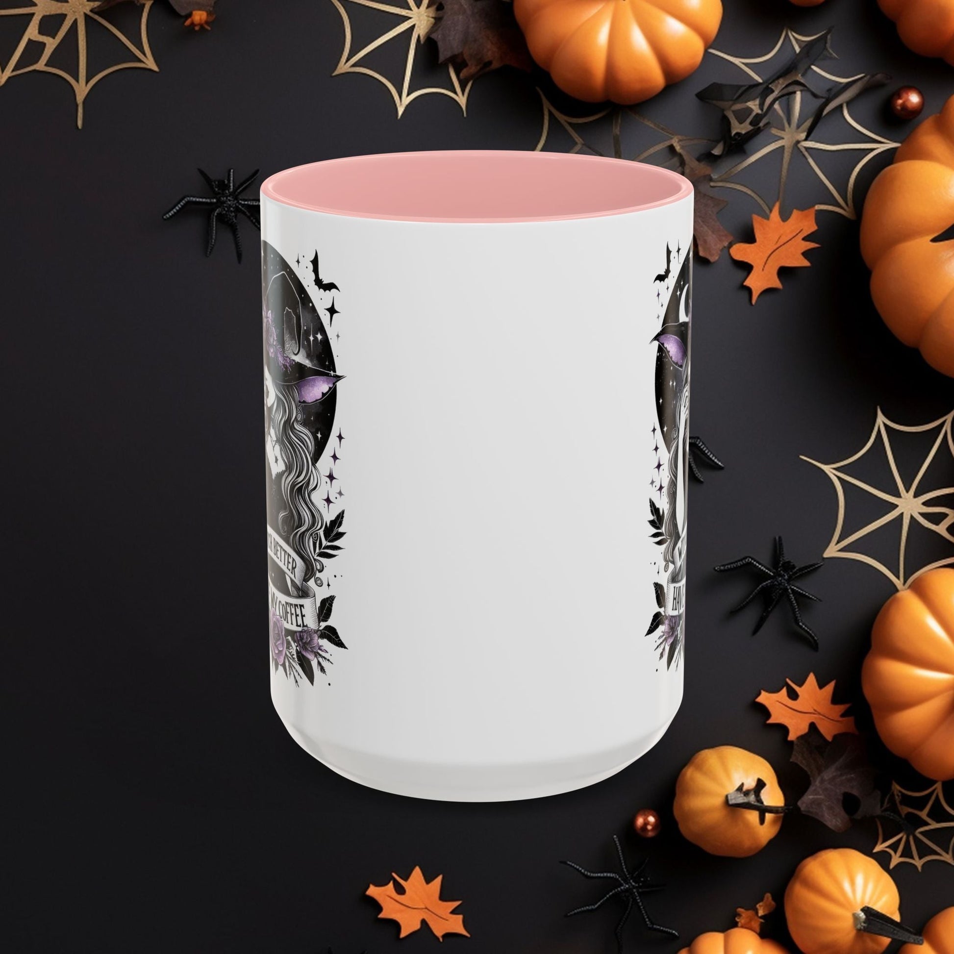 “Witch Better Have My Coffee” 🌙☕✨Accent Coffee Mug (11, 15oz) - EternalAscension