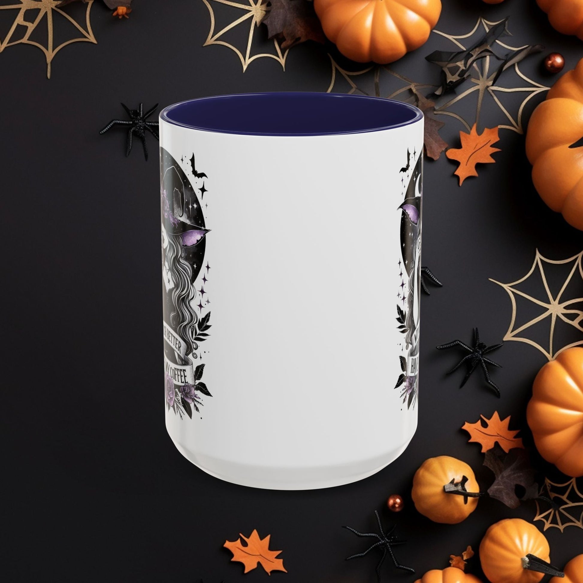 “Witch Better Have My Coffee” 🌙☕✨Accent Coffee Mug (11, 15oz) - EternalAscension