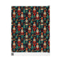 Wrapping Papers - Christmas Nutcracker Pattern, Holiday Gift Wrap, Festive Wrapping Paper Roll, Xmas Present Wrap, Gift Wrapping Supplies - EternalAscension