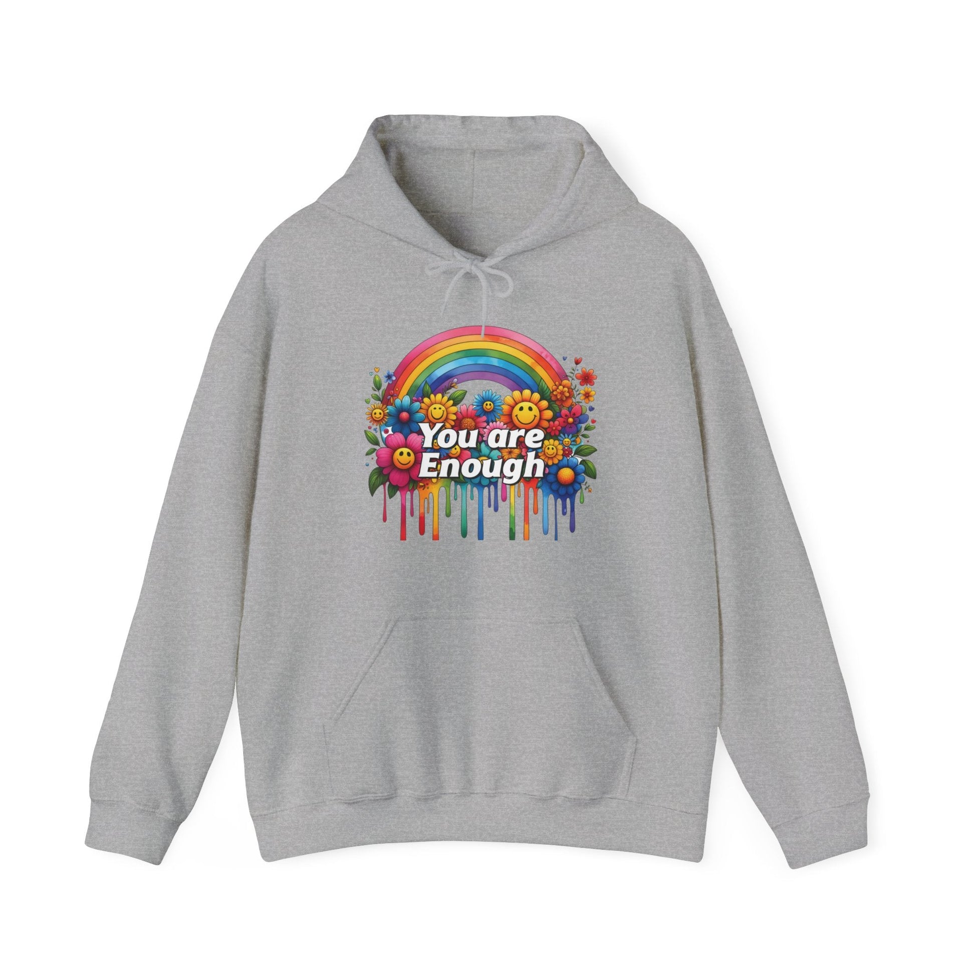 YOU ARE ENOUGH! Unisex Heavy Blend™ Hooded Sweatshirt - EternalAscension