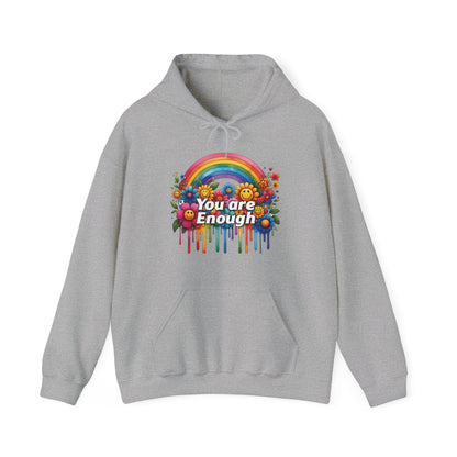YOU ARE ENOUGH! Unisex Heavy Blend™ Hooded Sweatshirt - EternalAscension